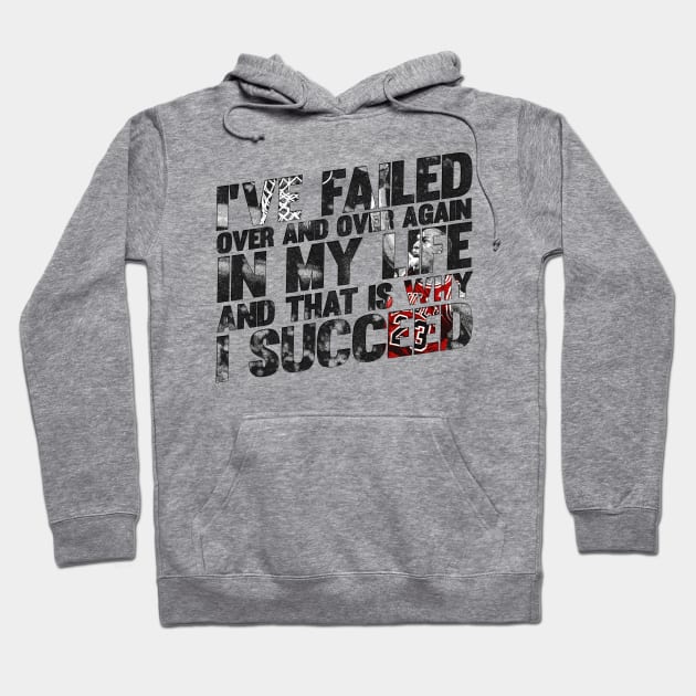 Jordan about Success 1 Hoodie by Aefe